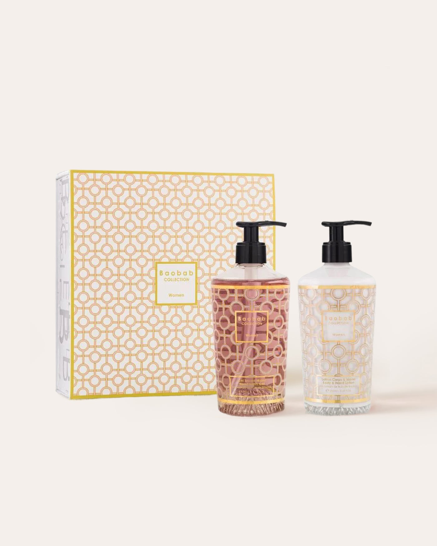 GIFT BOX WOMEN BODY & HAND LOTION AND HAND WASH GEL