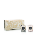 BLACK & WHITE PEARLS CANDLE DUO