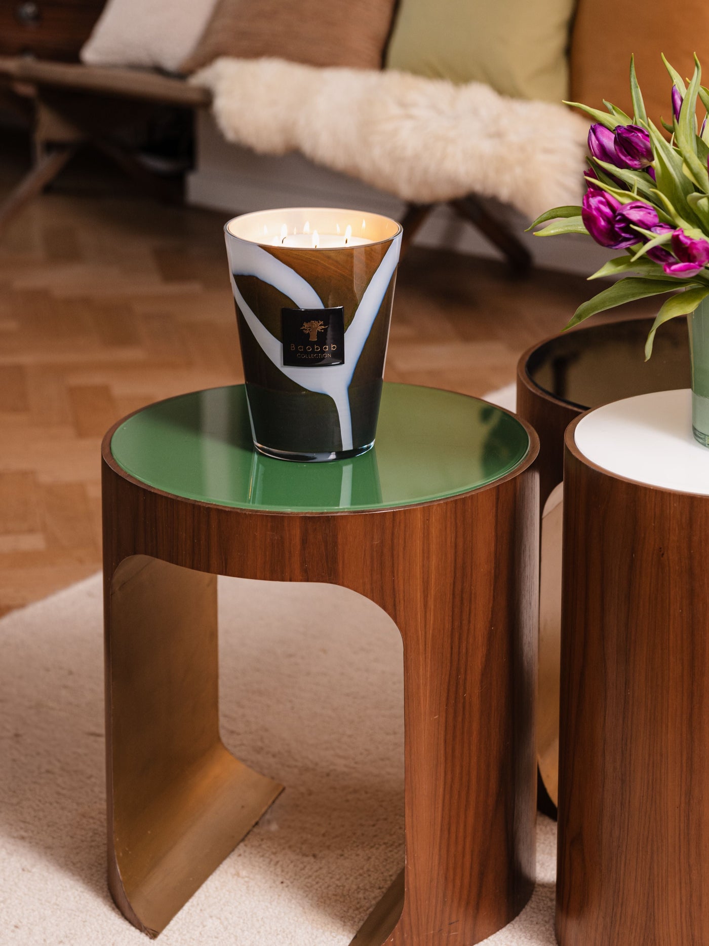 SCENTED CANDLE STONES AGATE