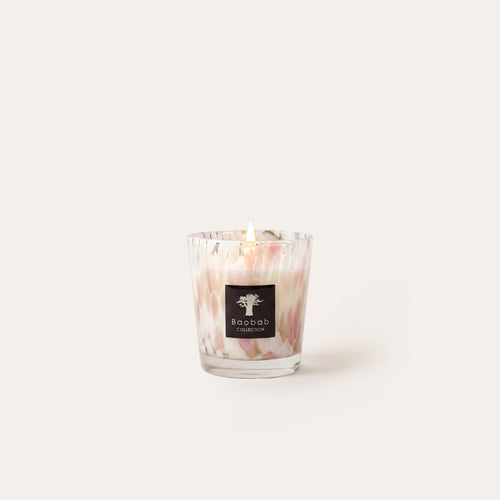 SCENTED CANDLE WHITE PEARLS