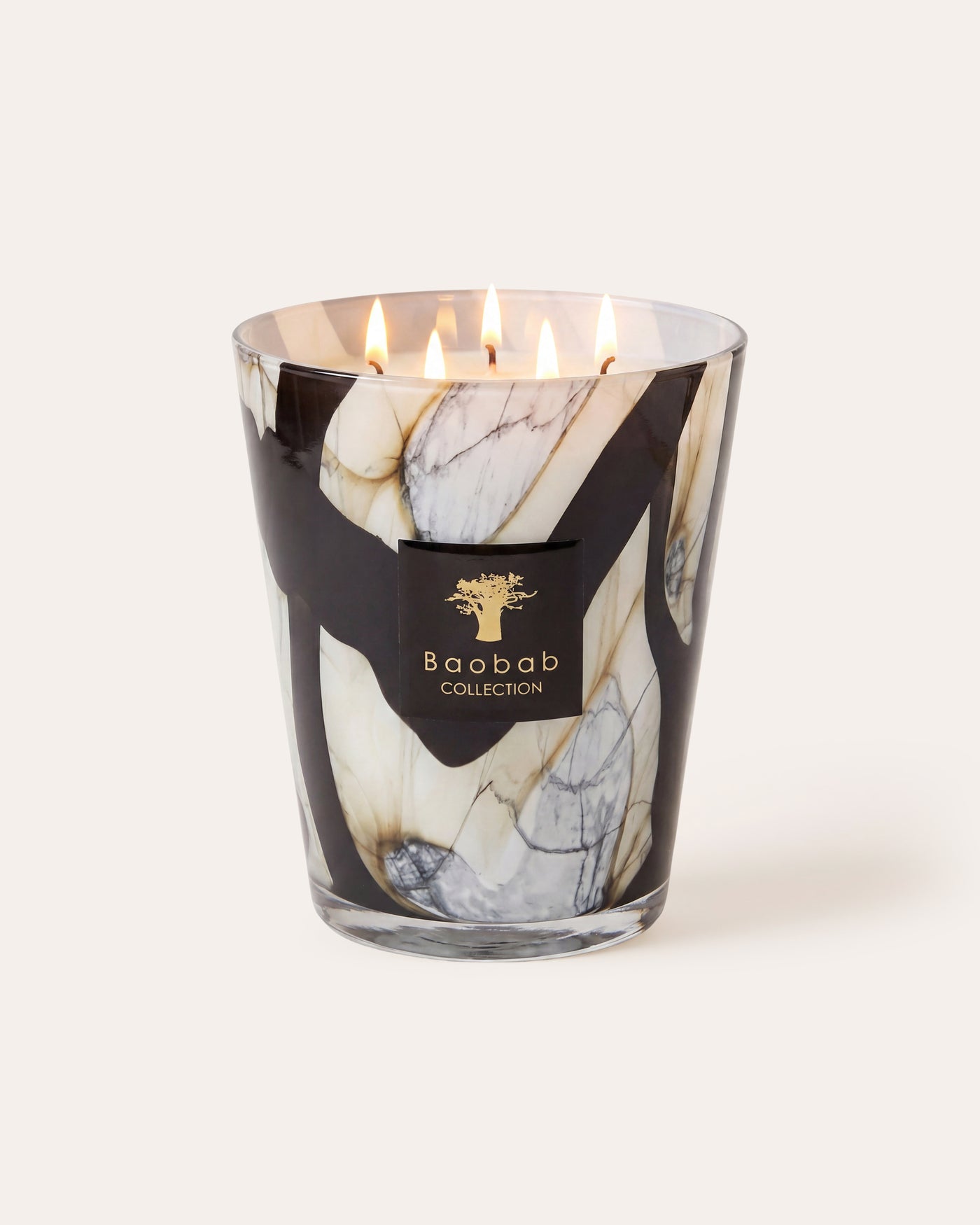 SCENTED CANDLE STONES MARBLE