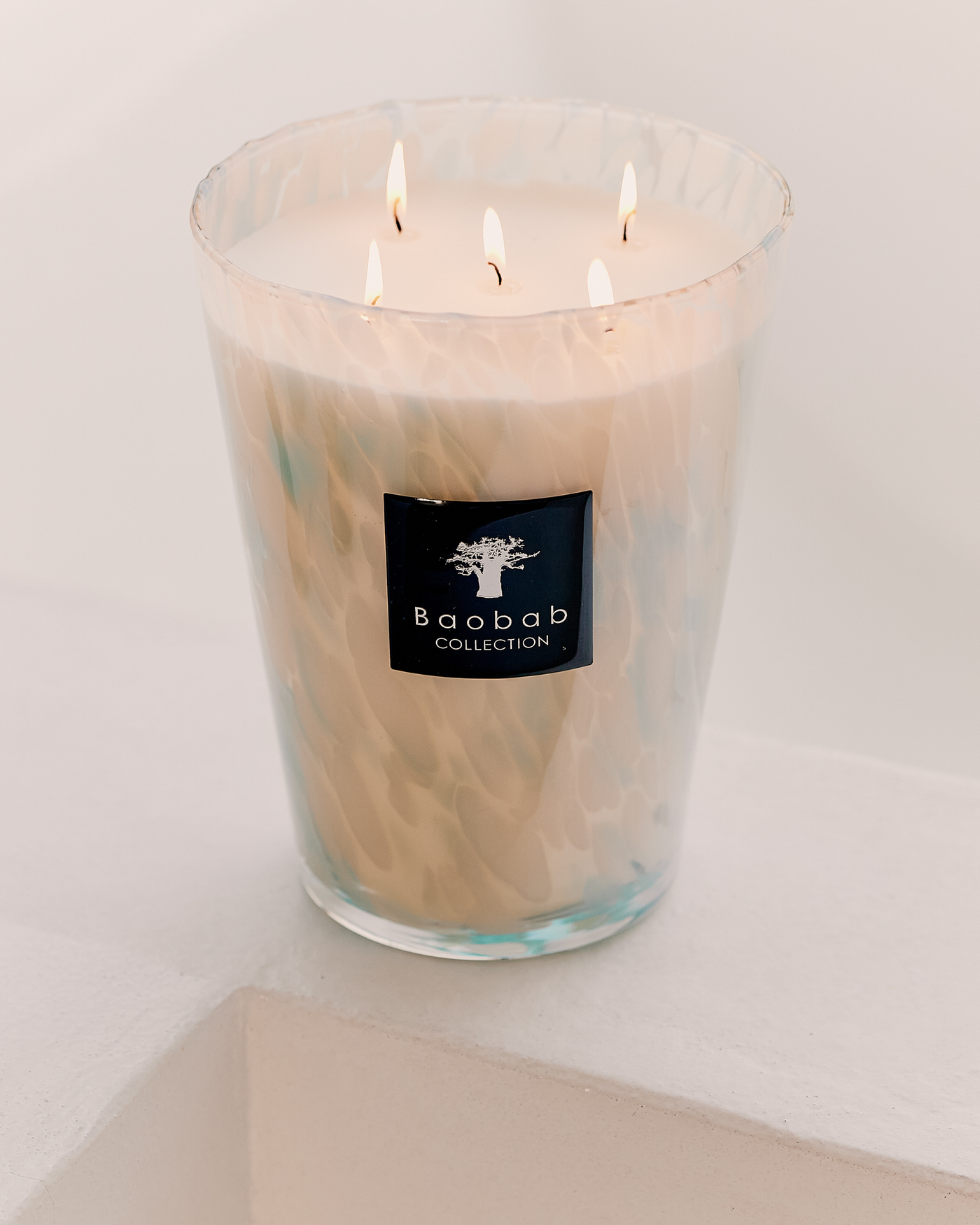 SCENTED CANDLE PEARLS SAPPHIRE