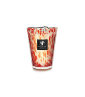 SCENTED CANDLE PEARLS CORAL