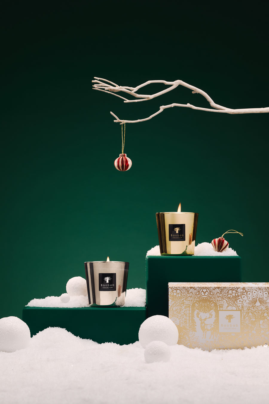 AURUM & PLATINUM LES EXCLUSIVES CANDLE DUO