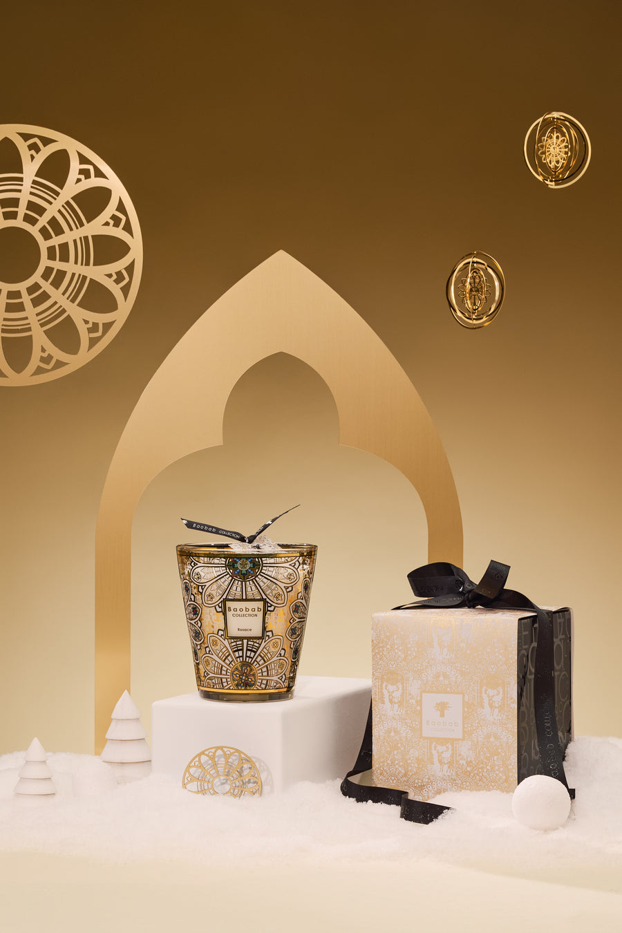 SCENTED CANDLE ROSACE