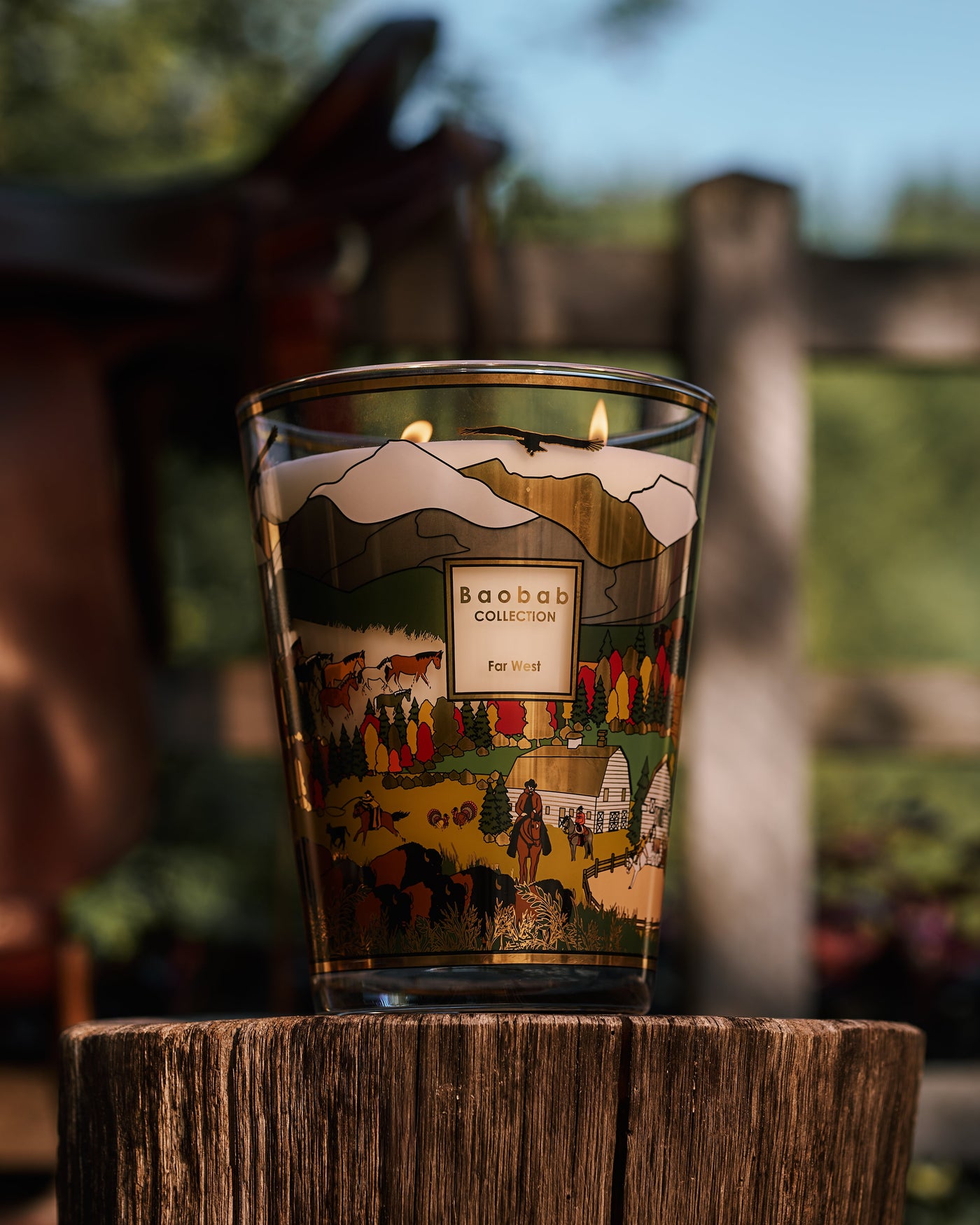 SCENTED CANDLE FAR WEST