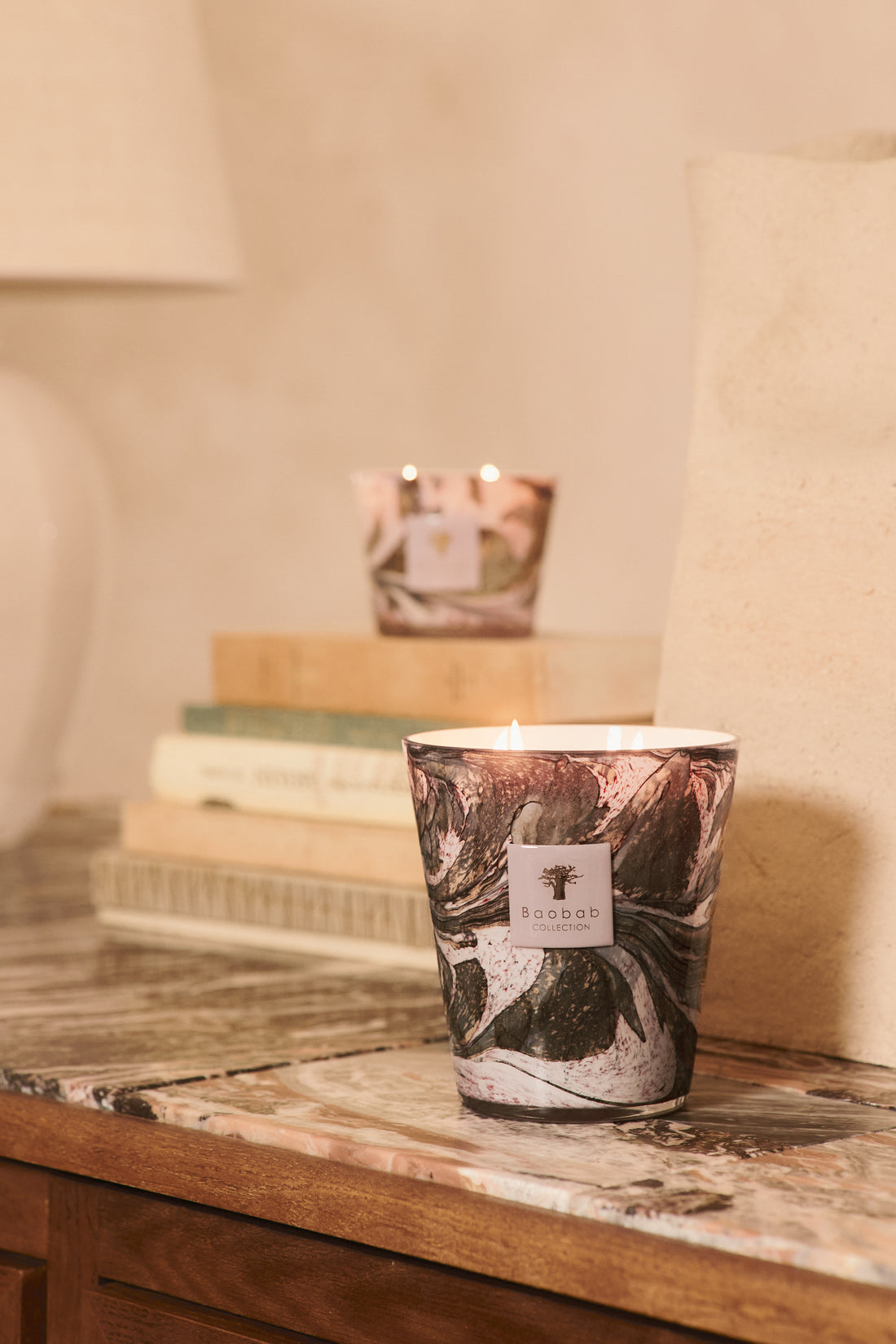 SCENTED CANDLE LEAVES MANON