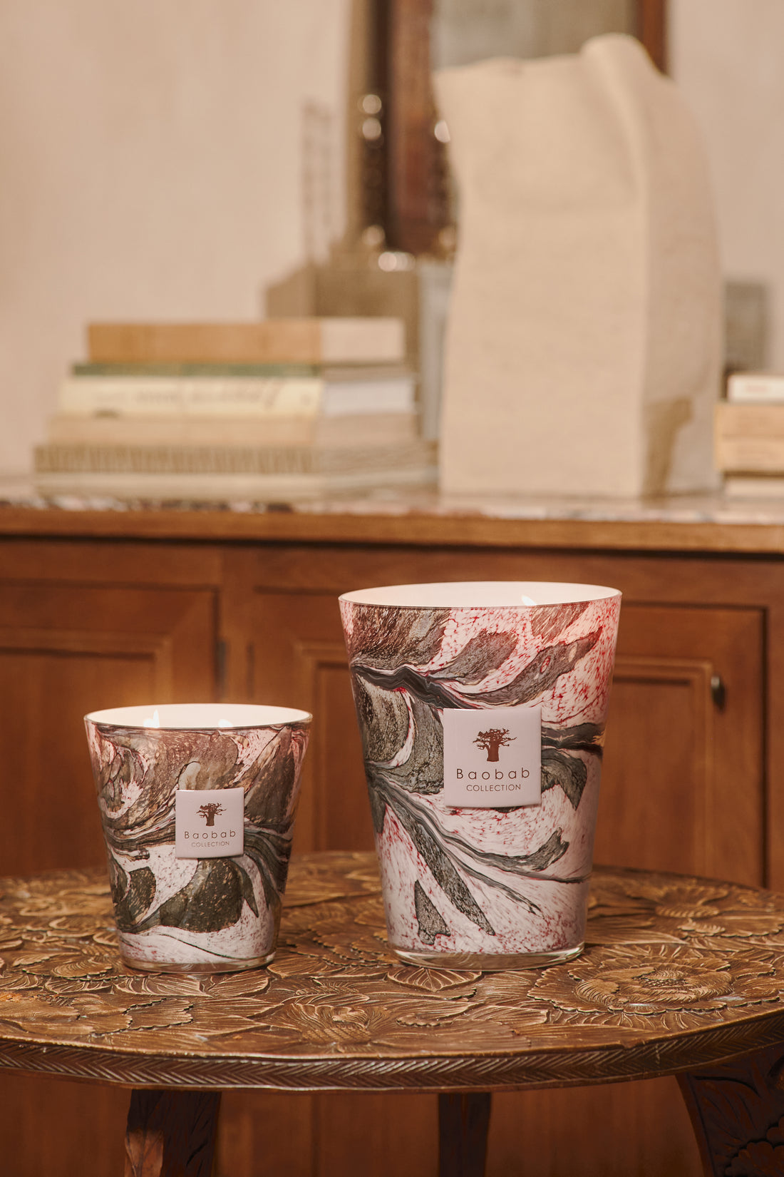 SCENTED CANDLE LEAVES MANON