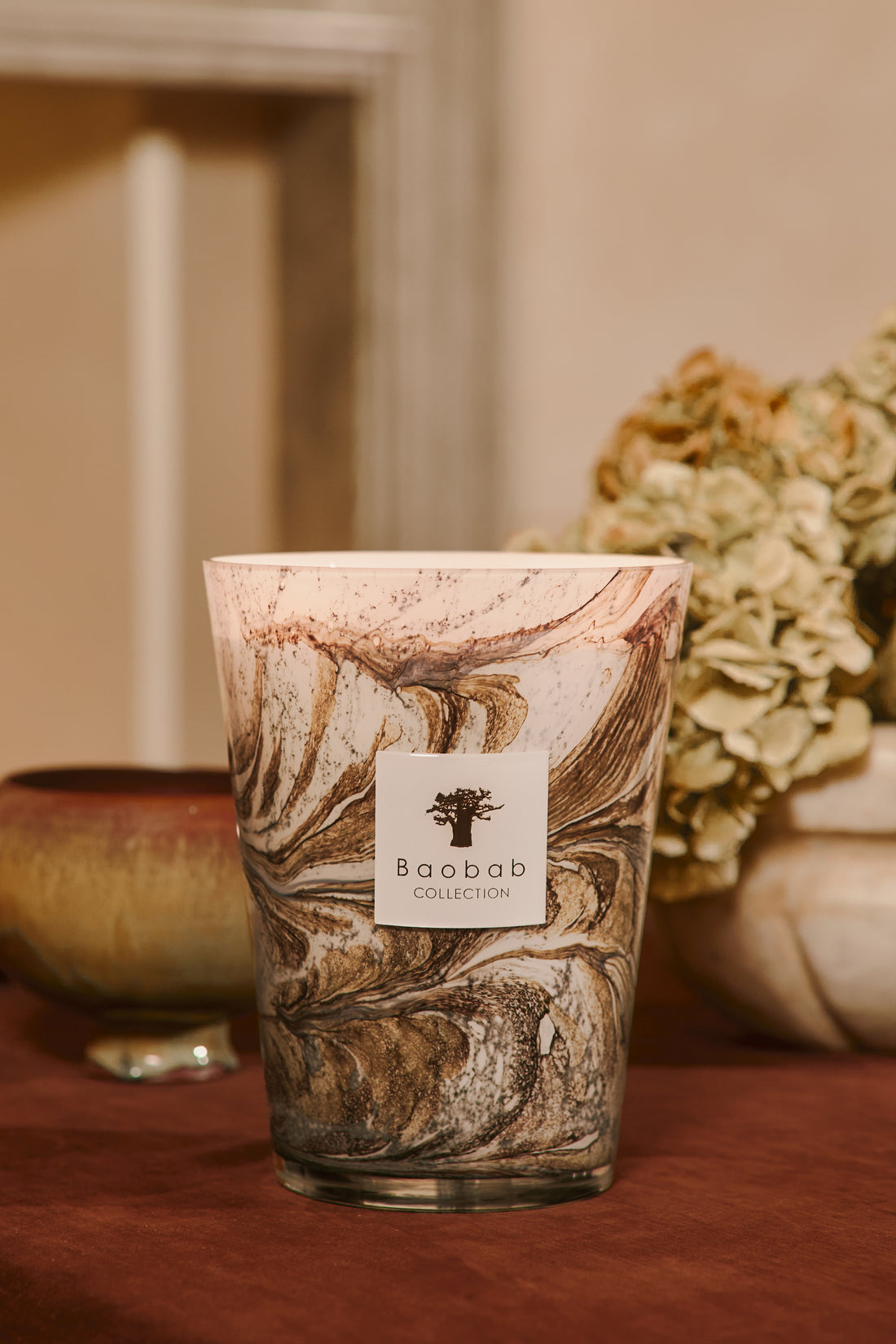 SCENTED CANDLE LEAVES NAÏS