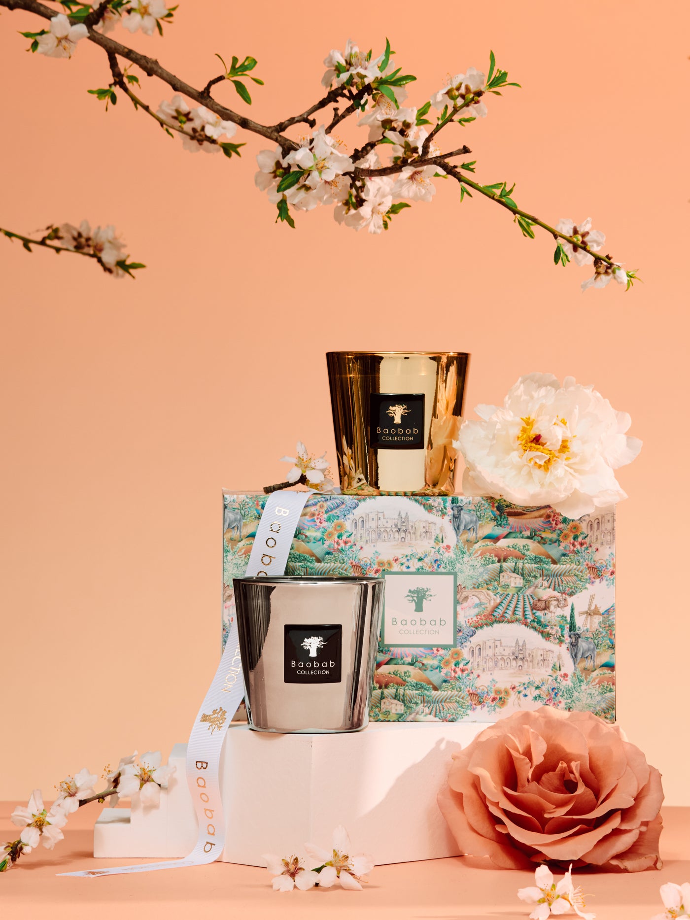 AURUM & PLATINUM LES EXCLUSIVES CANDLE DUO