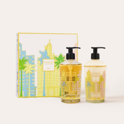 GIFT BOX MIAMI BODY & HAND LOTION AND HAND WASH GEL