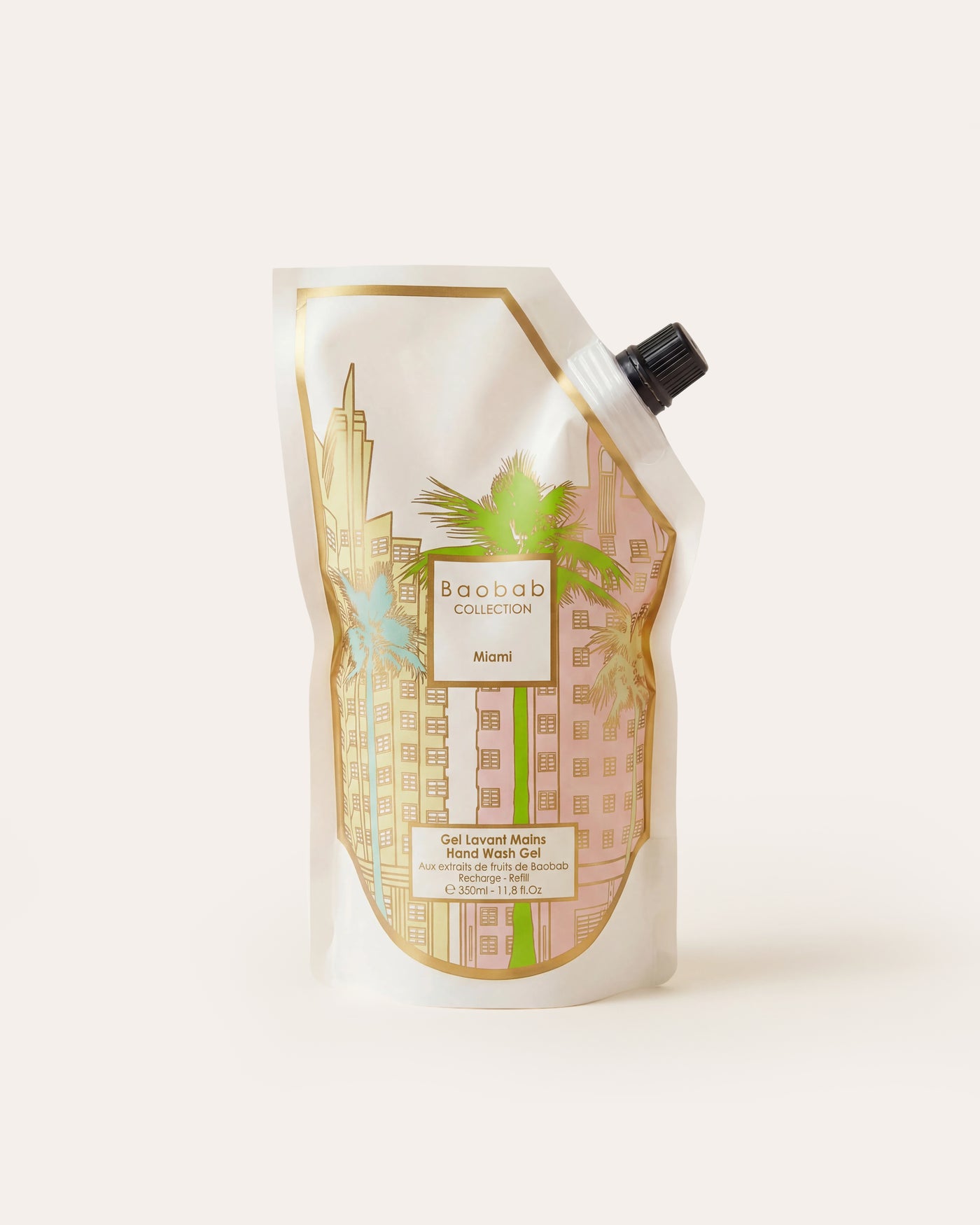 REFILL HAND WASH GEL MIAMI 350ML
