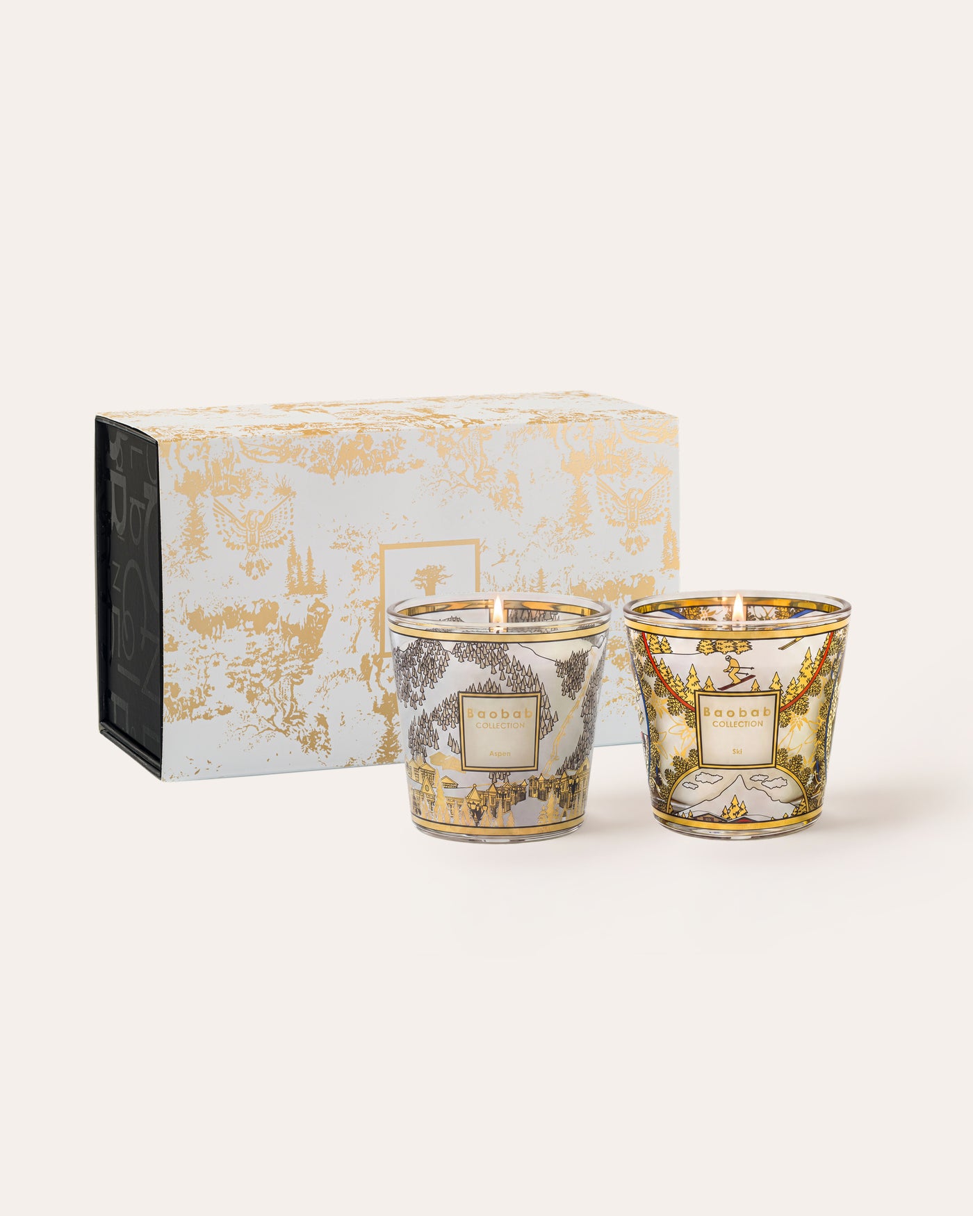 DUO CANDLES SKI - ASPEN