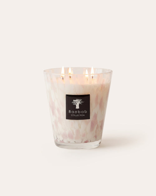 SCENTED CANDLE WHITE PEARLS
