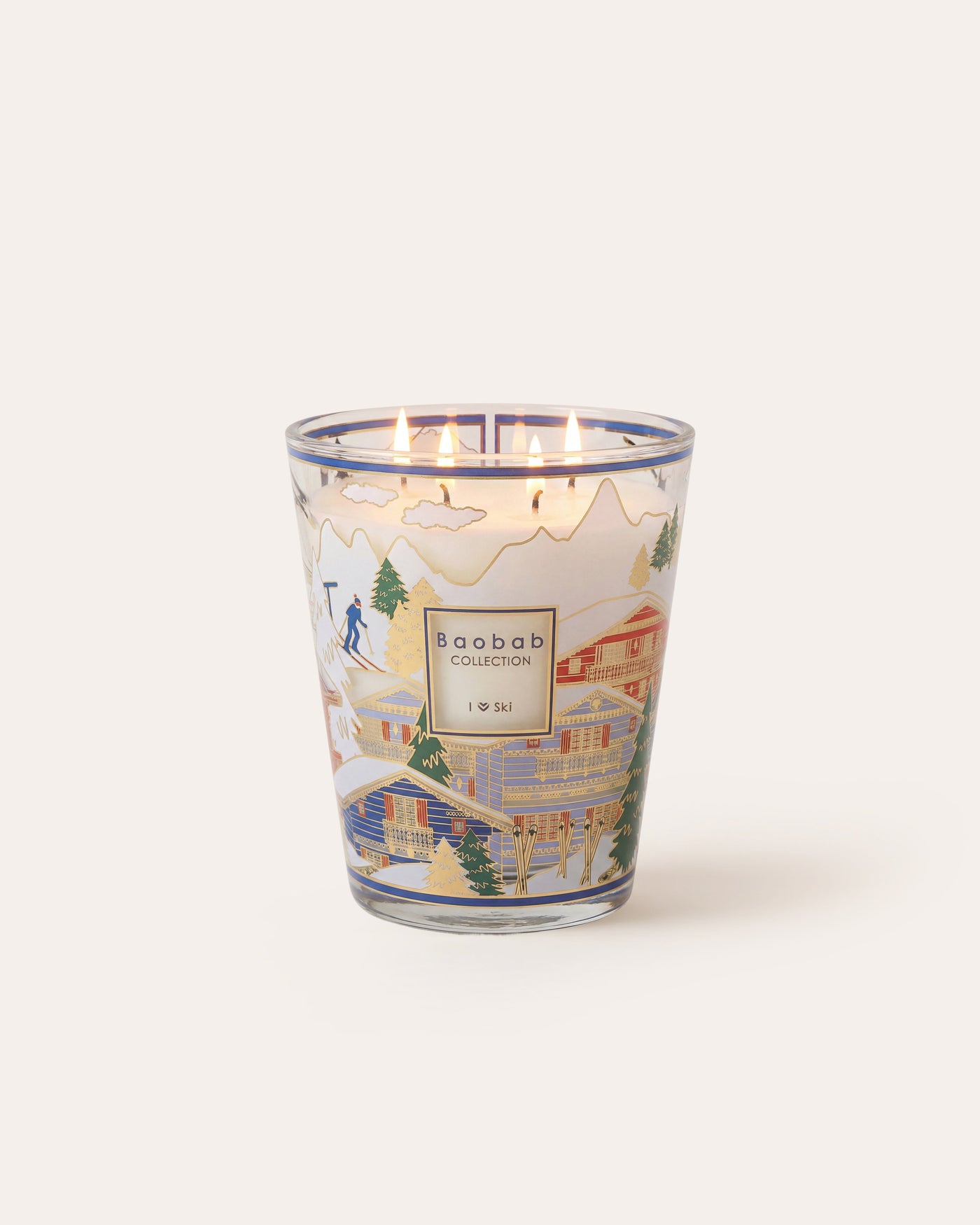 SCENTED CANDLE I LOVE SKI
