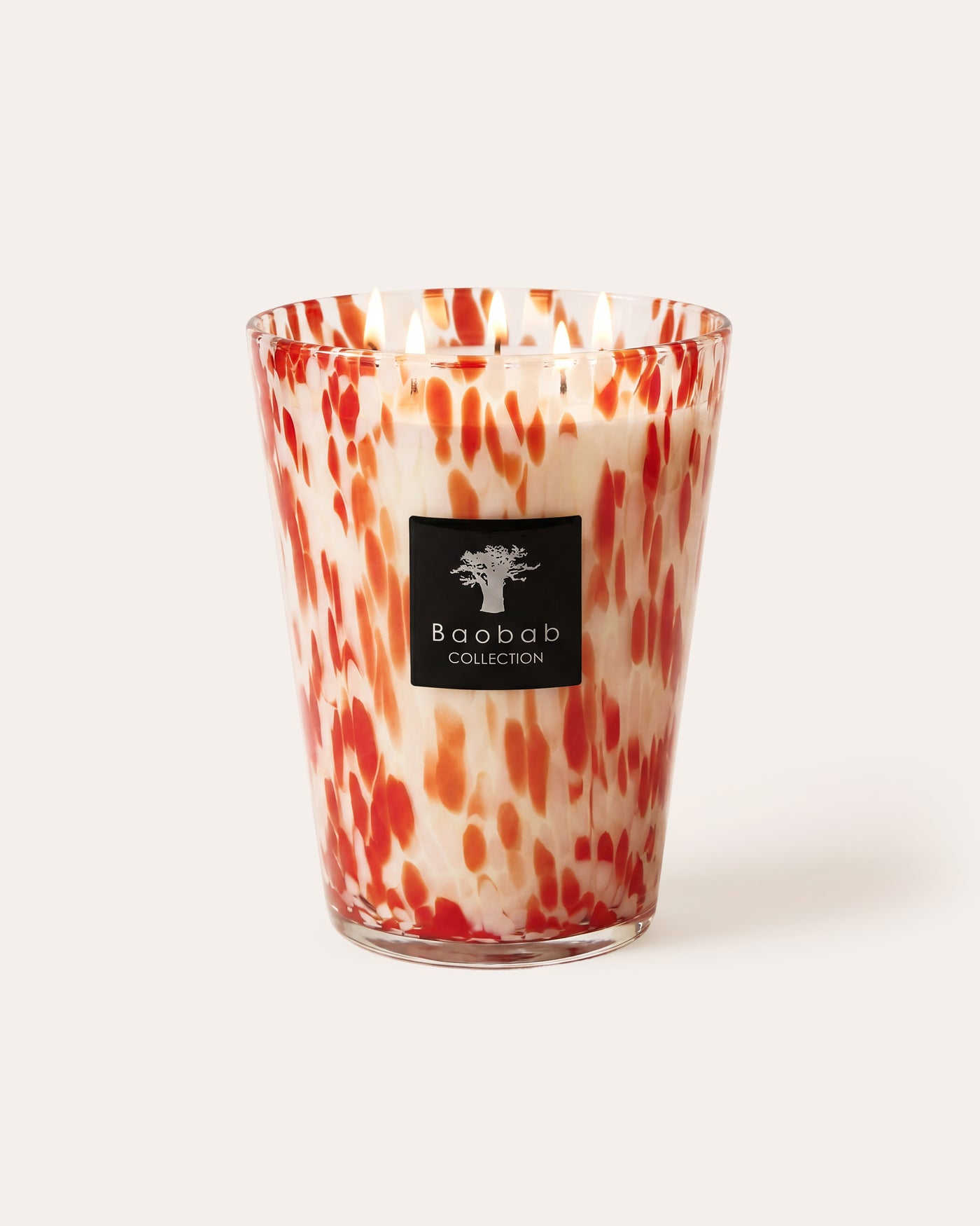 SCENTED CANDLE PEARLS CORAL