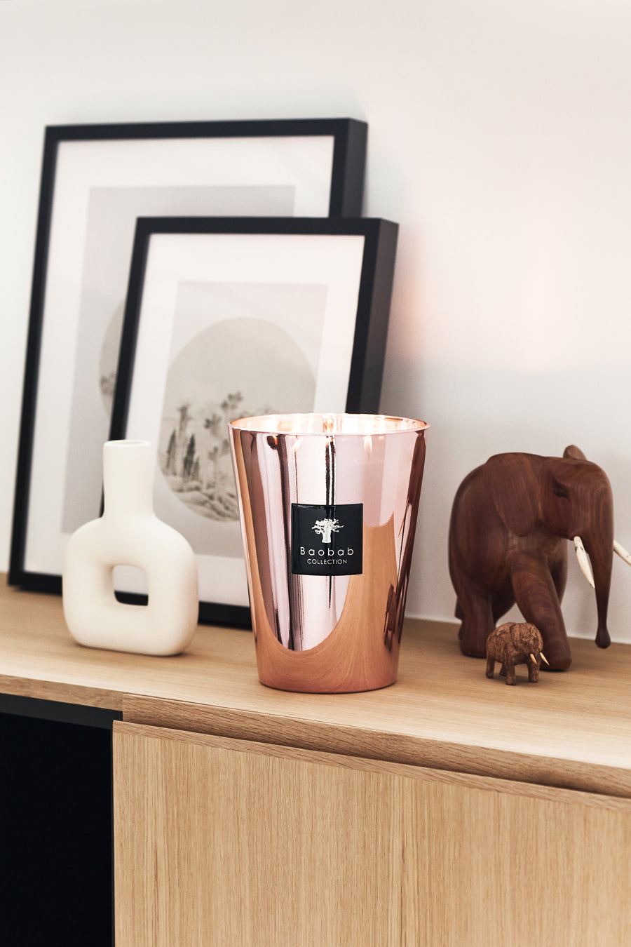 SCENTED CANDLE LES EXCLUSIVES ROSEUM